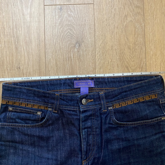 AUTHENTIC VERSACE X HM CRUISE LINE DEMIN JEANS 32 - Picture 5 of 14